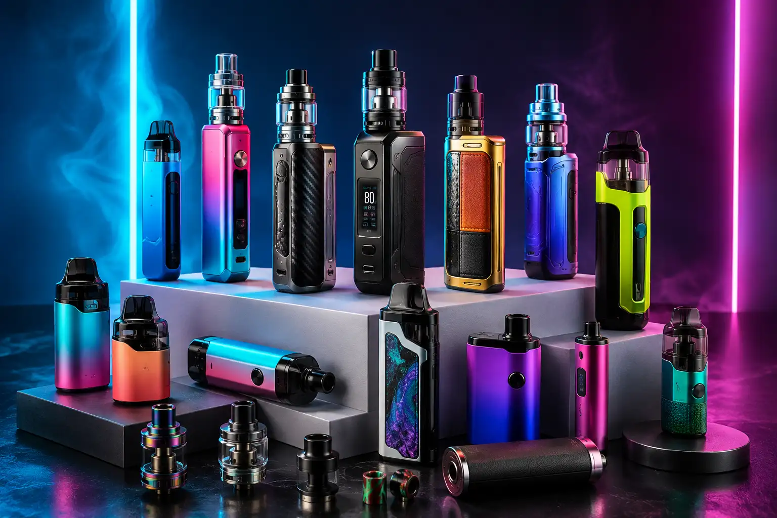 Matériel vape disponible chez STOOM Clermont-Ferrand